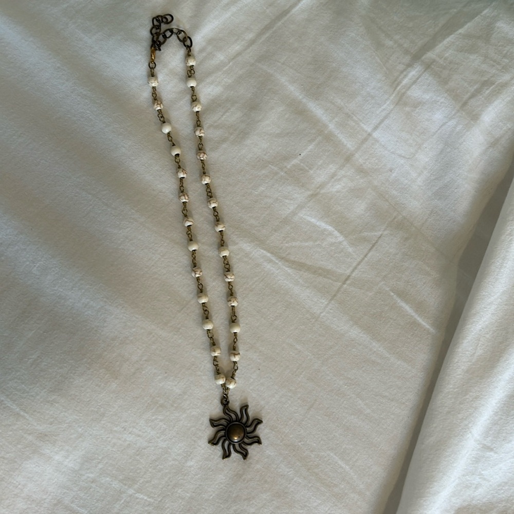 🌞 Sun Beaded Necklace 🌞